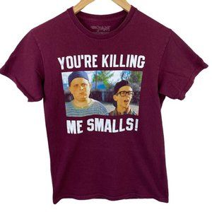 The Sandlot Maroon Your Killing Me Smalls Women's T-Shirt Size SMALL